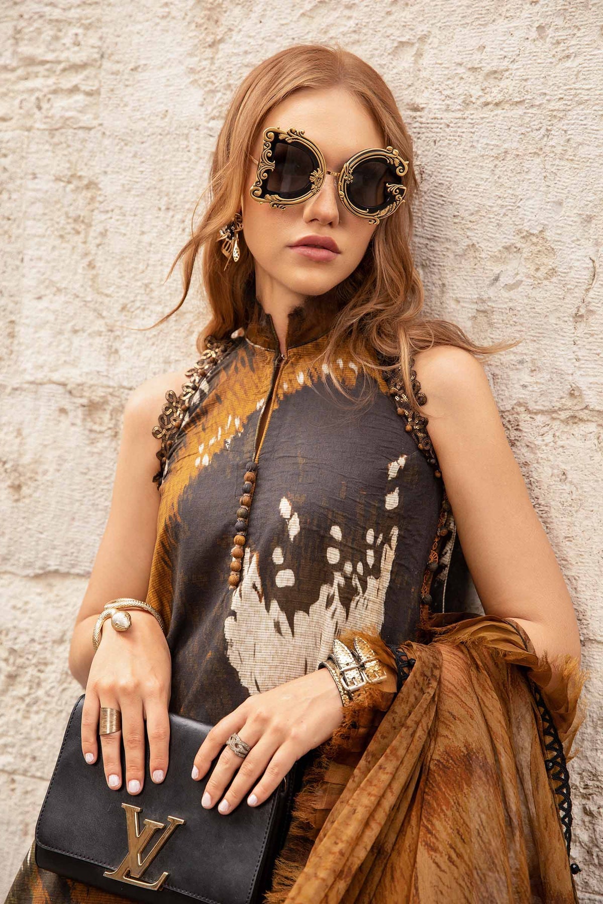 Maria B M-Prints Fall Edit Lawn Suits | 2024 | MPT-2310-B