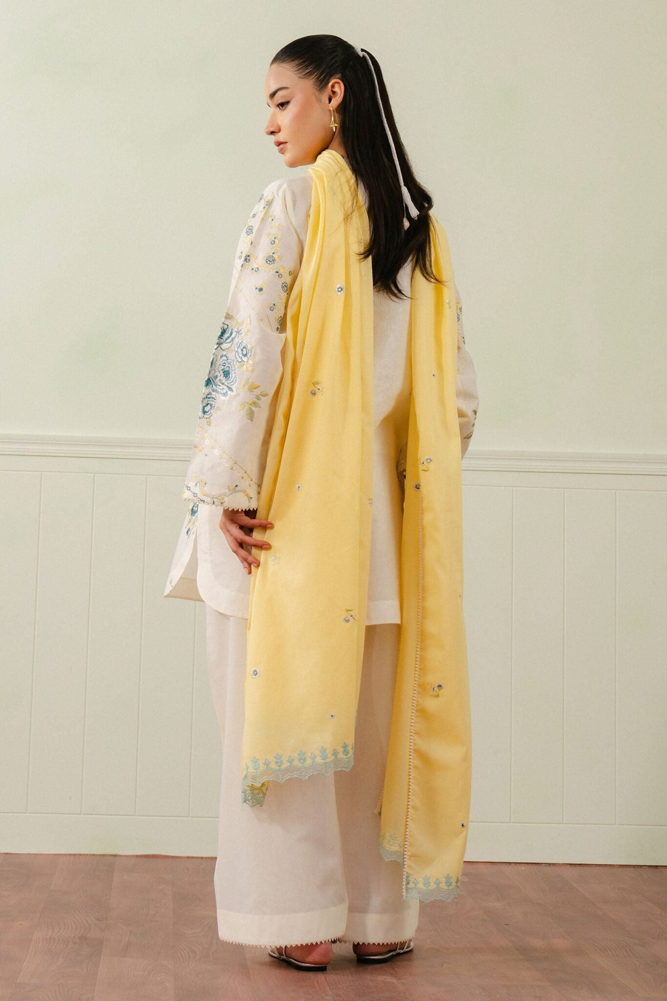 Coco by Zara Shahjahan Embroidered lawn suits 2025 - 10B
