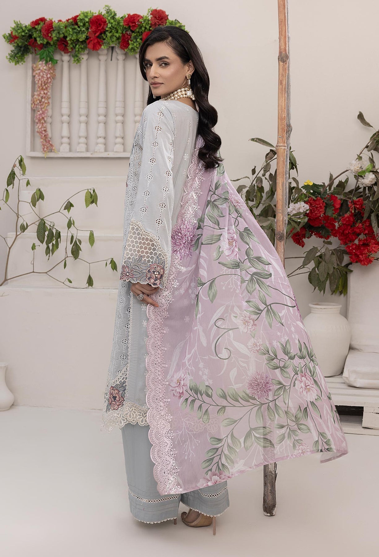 Adan’s libas Ezlyn unstitched lawn collection 2025 - Design 05