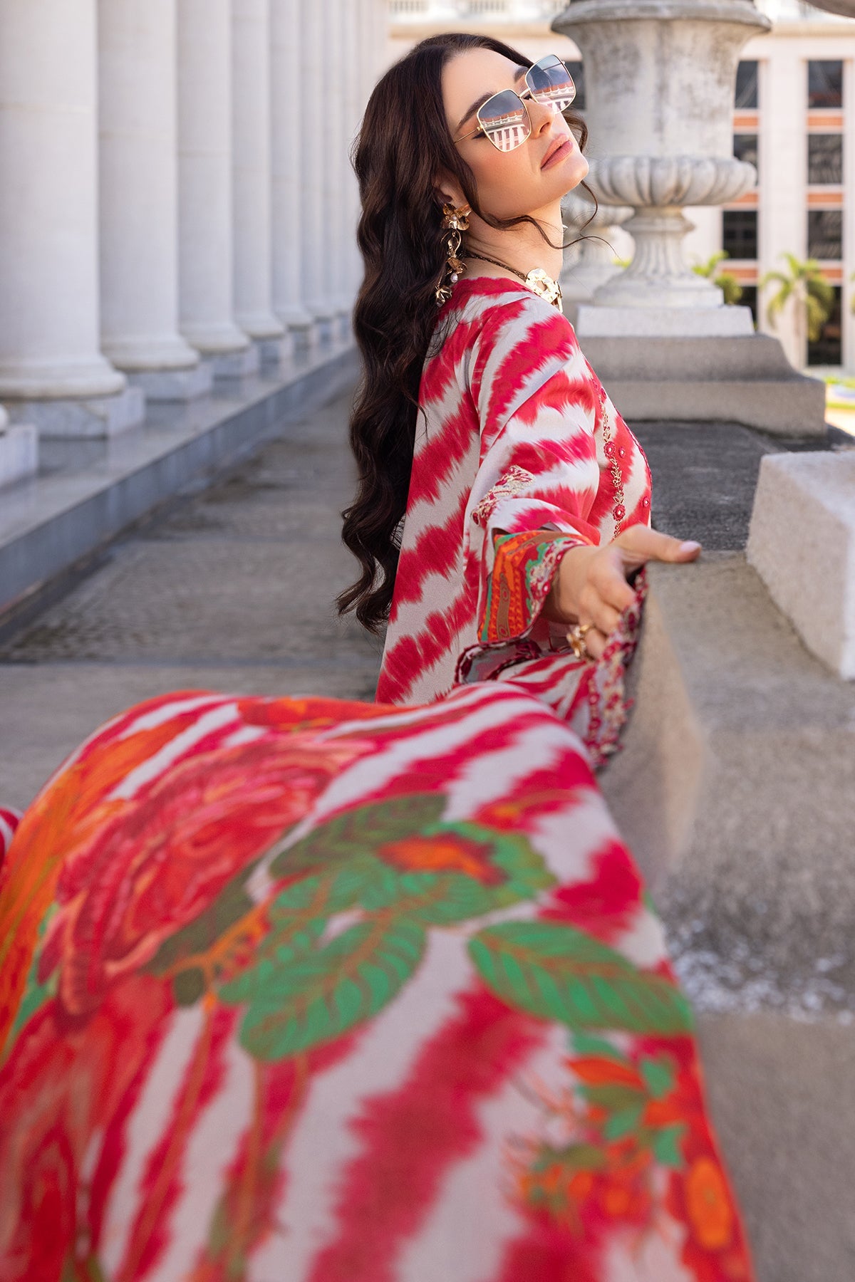 Agaz-e-nou embroidered lawn suits by Charizma Vol 1 - 2025 - AG5-03