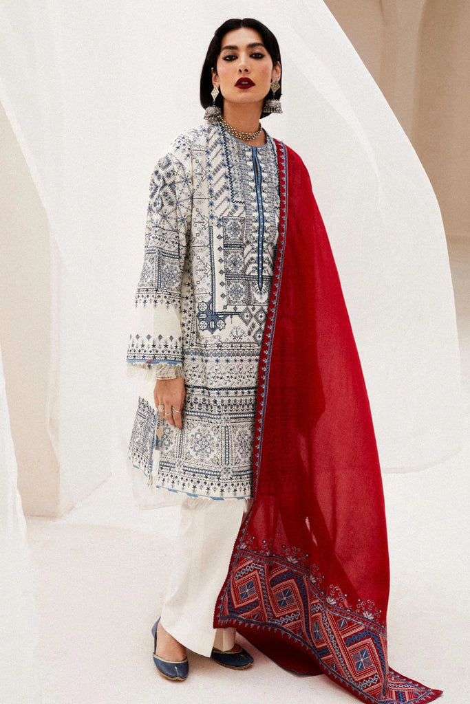 Zara Shahjahan Luxury Lawn Suits | 2024 | 2A