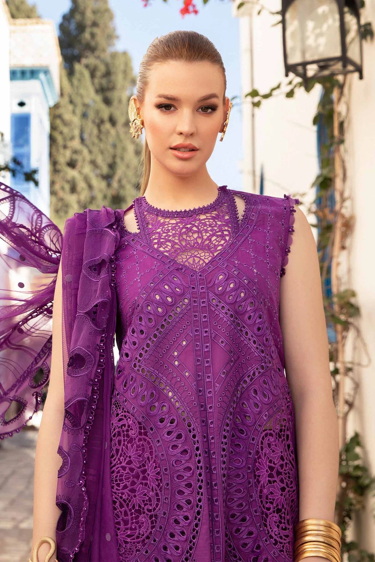MARIA B Luxury Lawn Suits | 2024 | 2B
