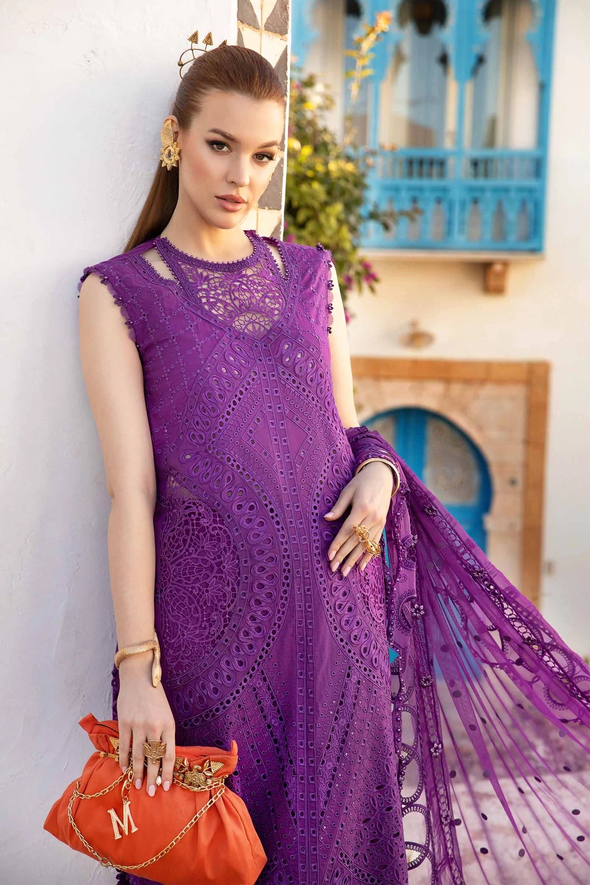 MARIA B Luxury Lawn Suits | 2024 | 2B