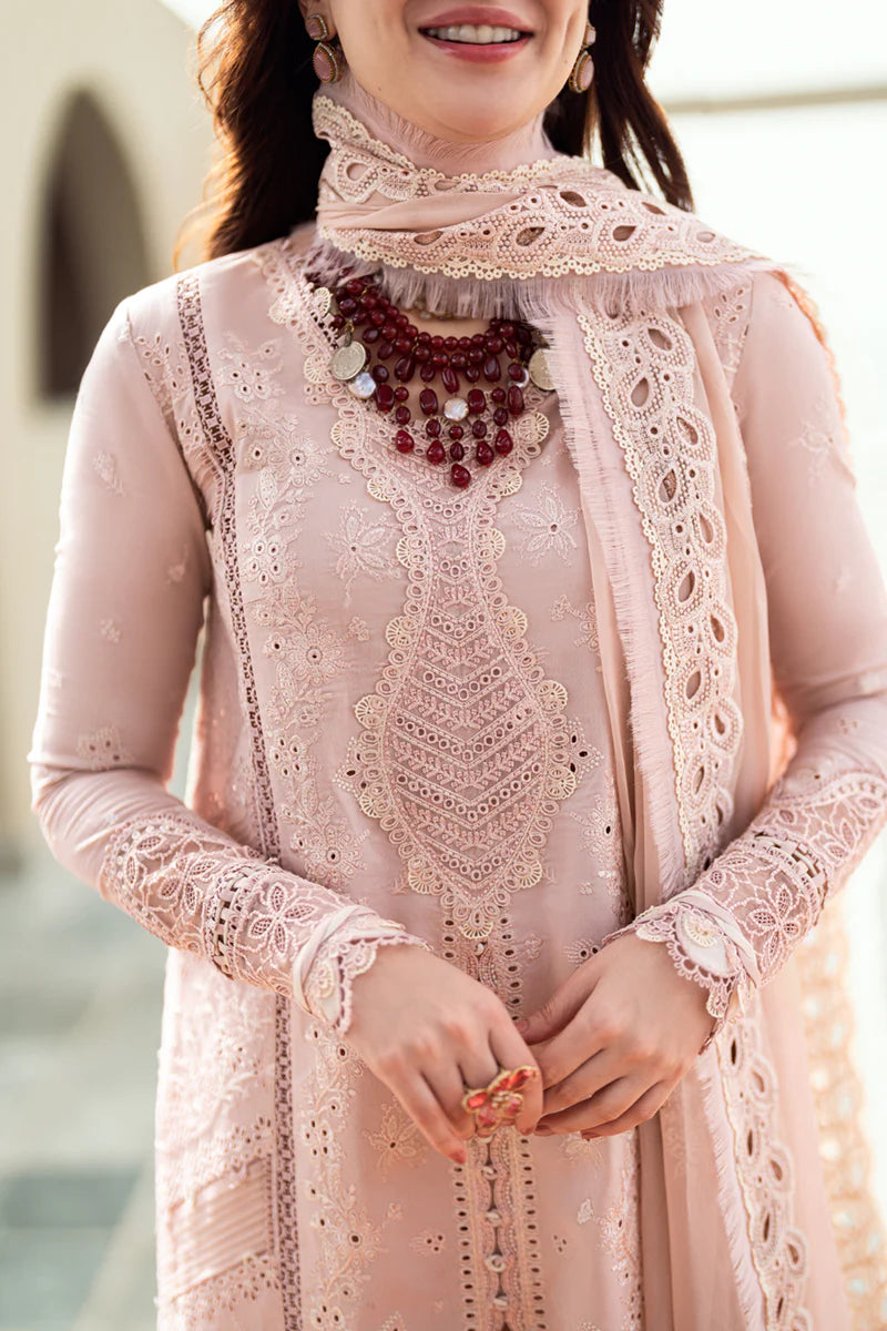 Qalamkar Sahil luxury unstitched lawn suits 2025 - FK-10-Zoe