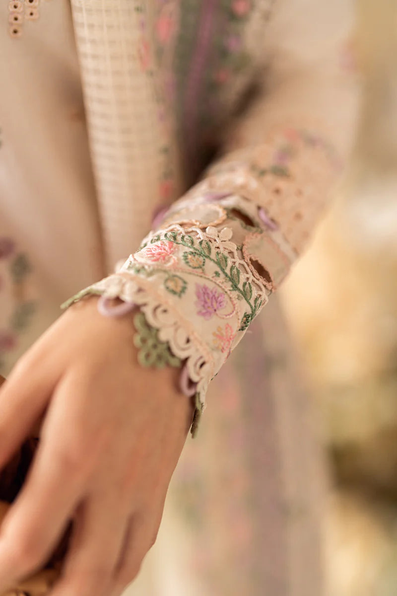 Qalamkar Sahil luxury unstitched lawn suits 2025 - FK-12-Lily