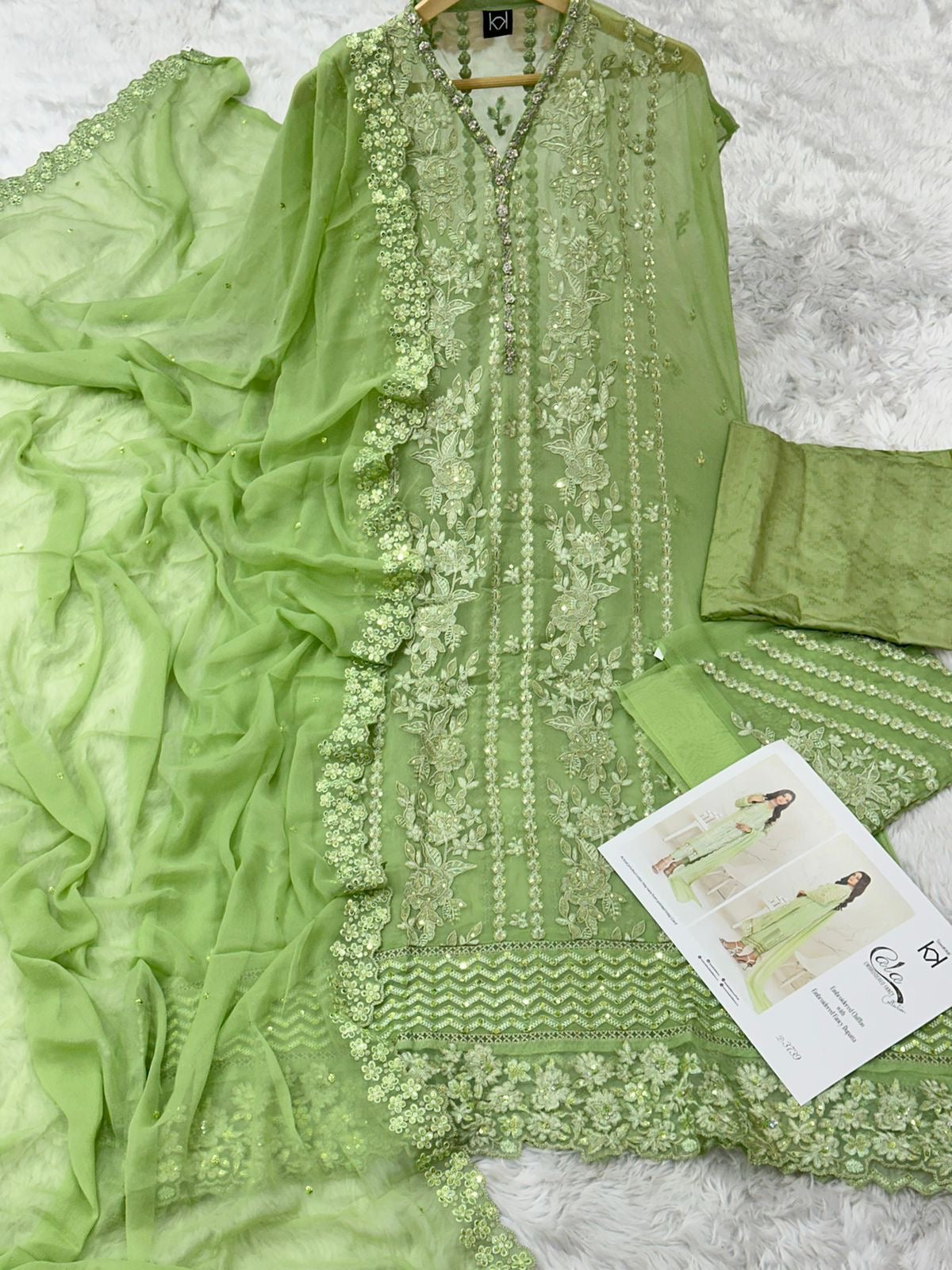 Tawakkal cala collection chiffon suits D-3739