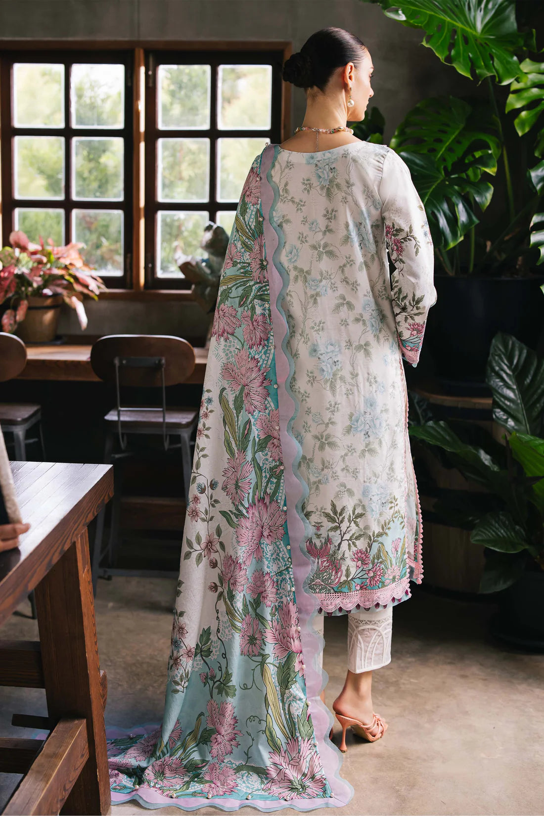 Jade urbane digital printed lawn collection 2025 | 20724-B