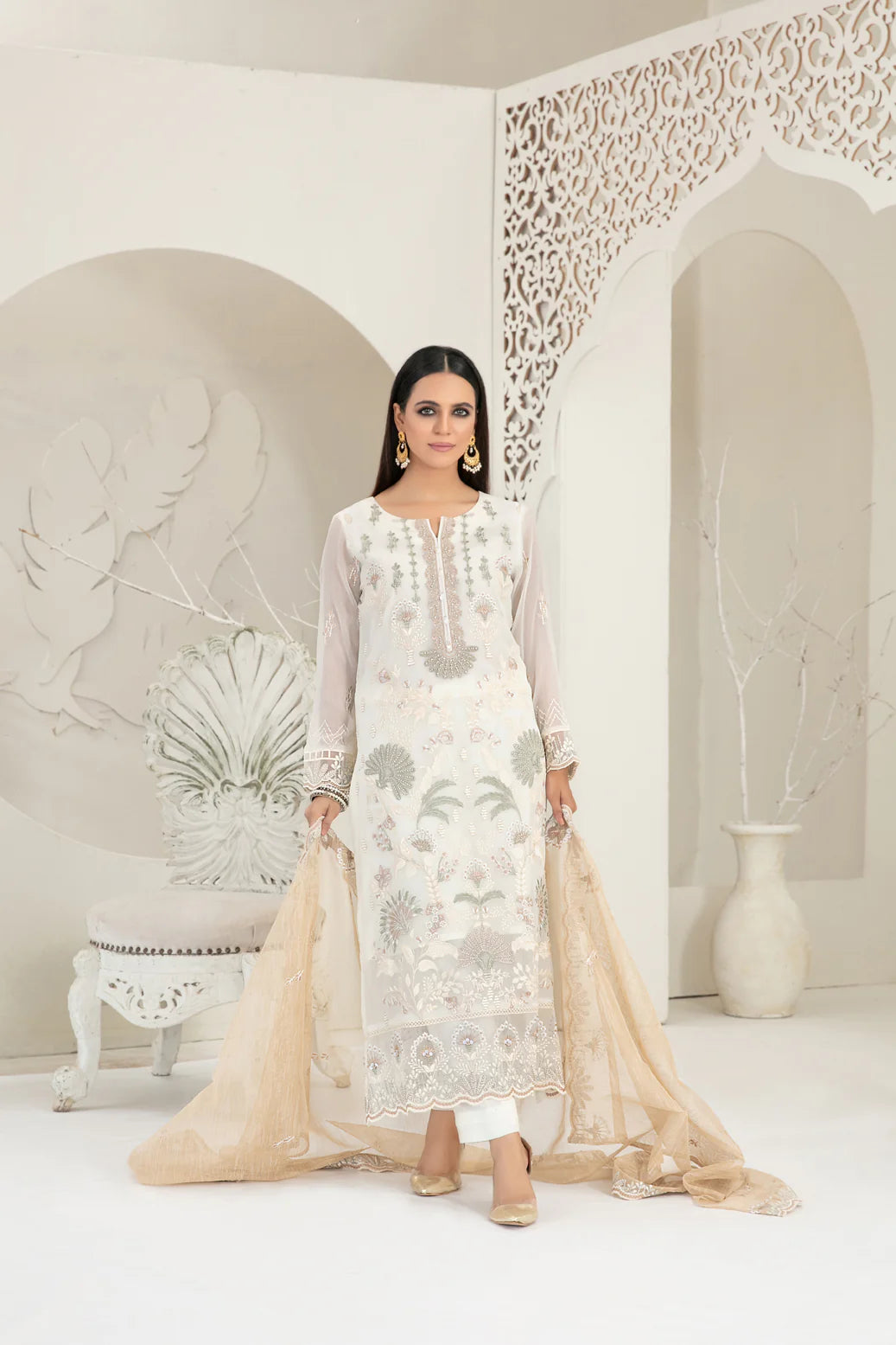 Tawakkal cala collection chiffon suits D-3744