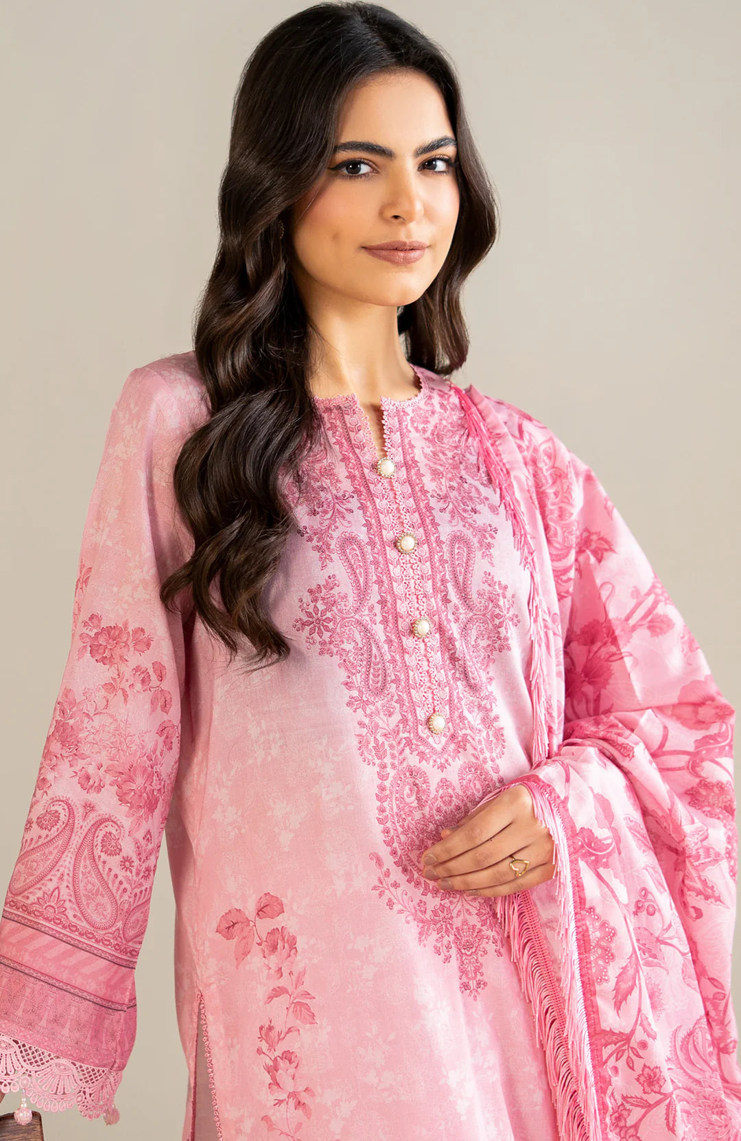 Mausummery summer printed lawn collection Vol 2 - 2025 - D-08