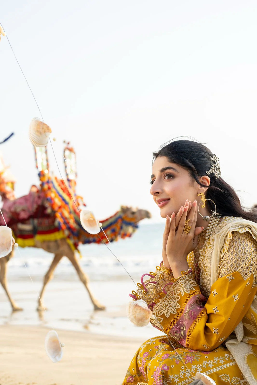 Saagar by aabyaan luxury festive unstitched lawn suits 2025 |Ziyana - AS-05