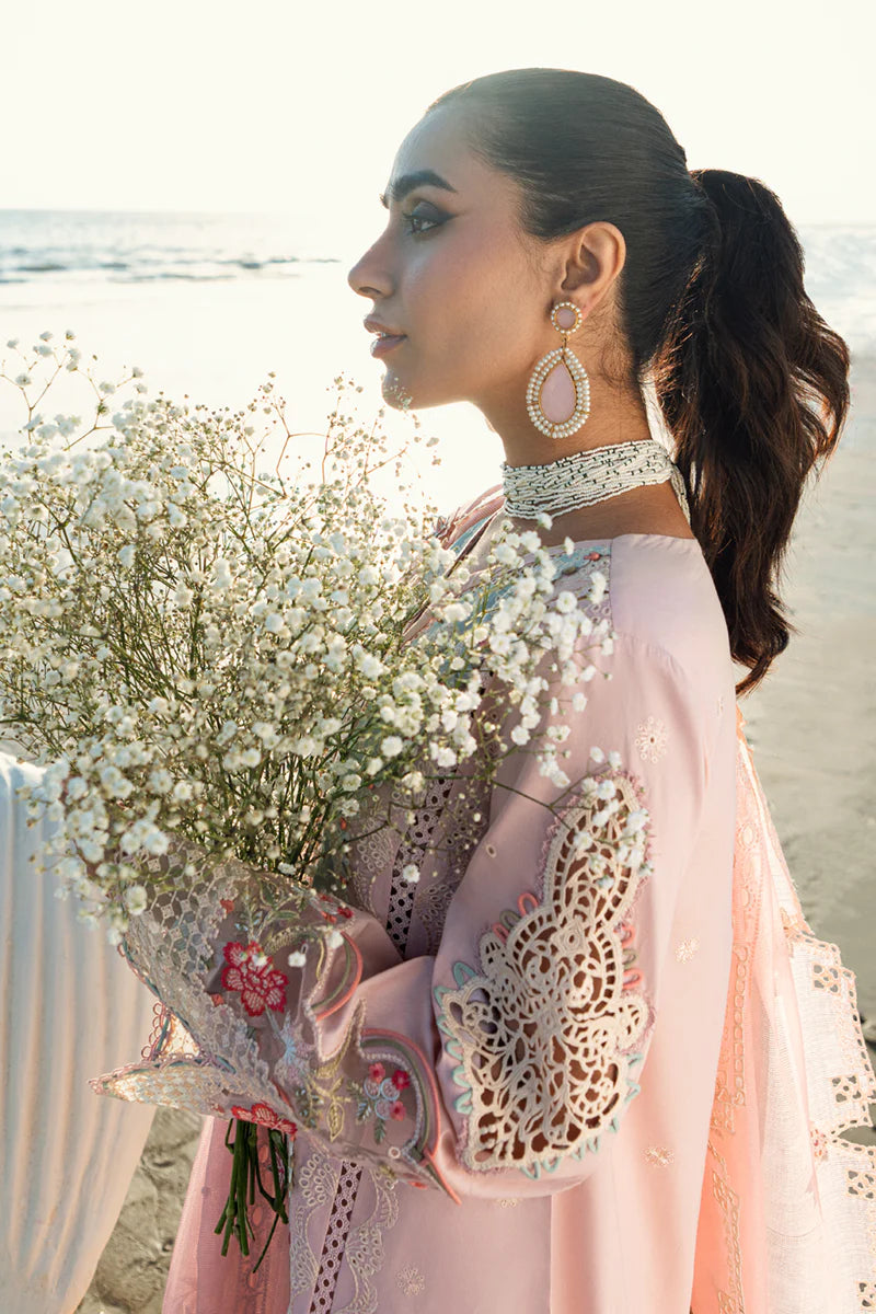 Qalamkar Sahil luxury unstitched lawn suits 2025 - FK-08