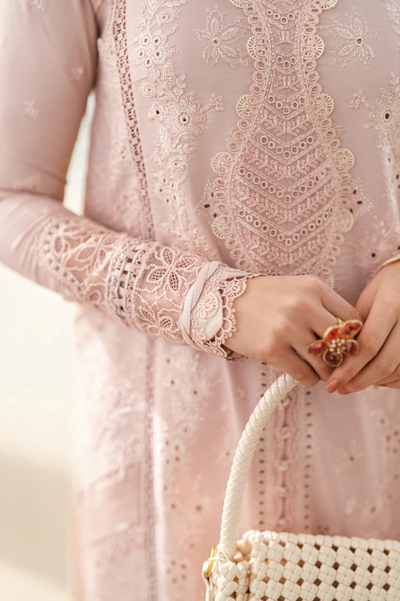 Qalamkar Sahil luxury unstitched lawn suits 2025 - FK-10-Zoe