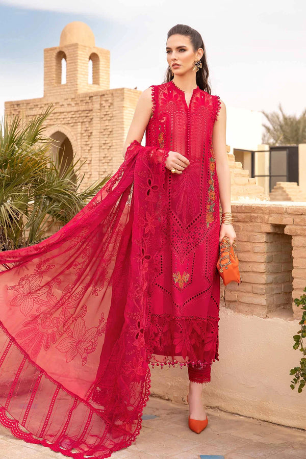 MARIA B Luxury Lawn Suits | 2024 | 4A