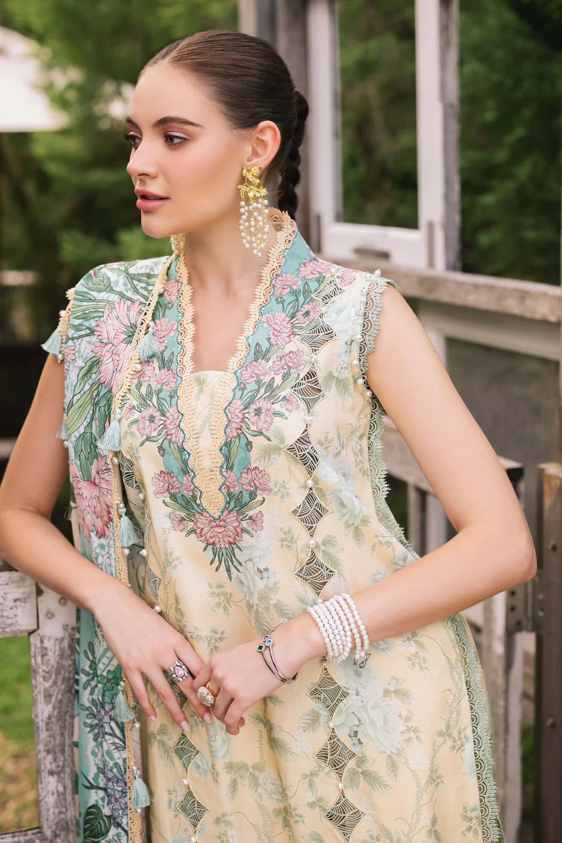 Jade urbane digital printed lawn collection 2025 | 20724-A