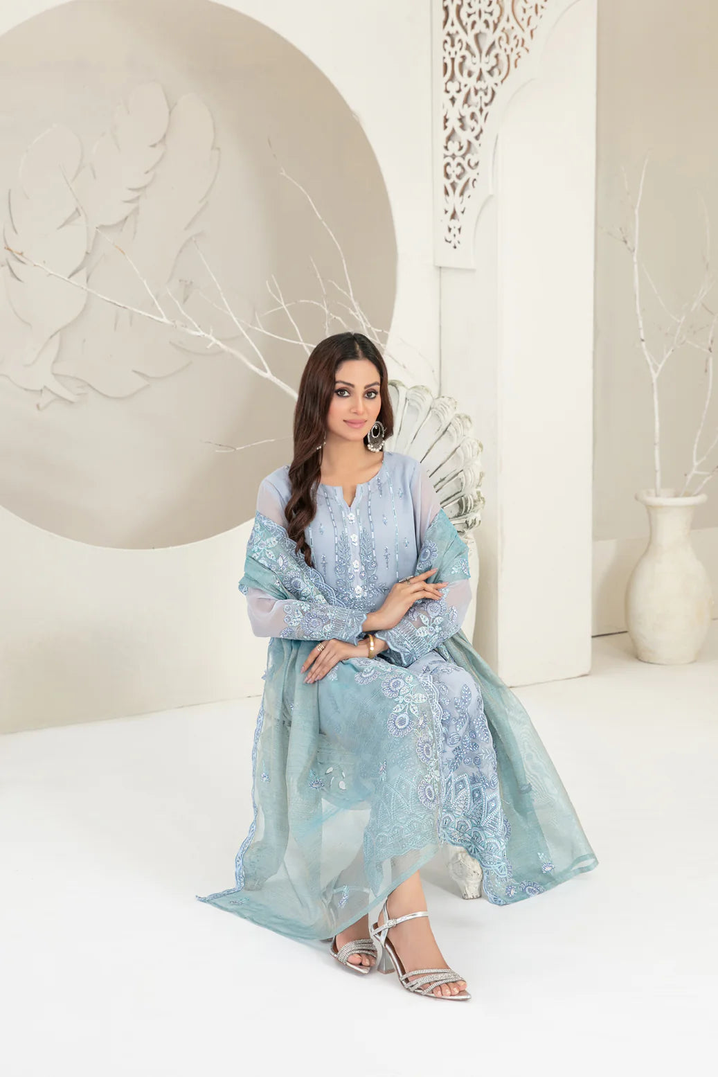 Tawakkal cala collection chiffon suits D-3743