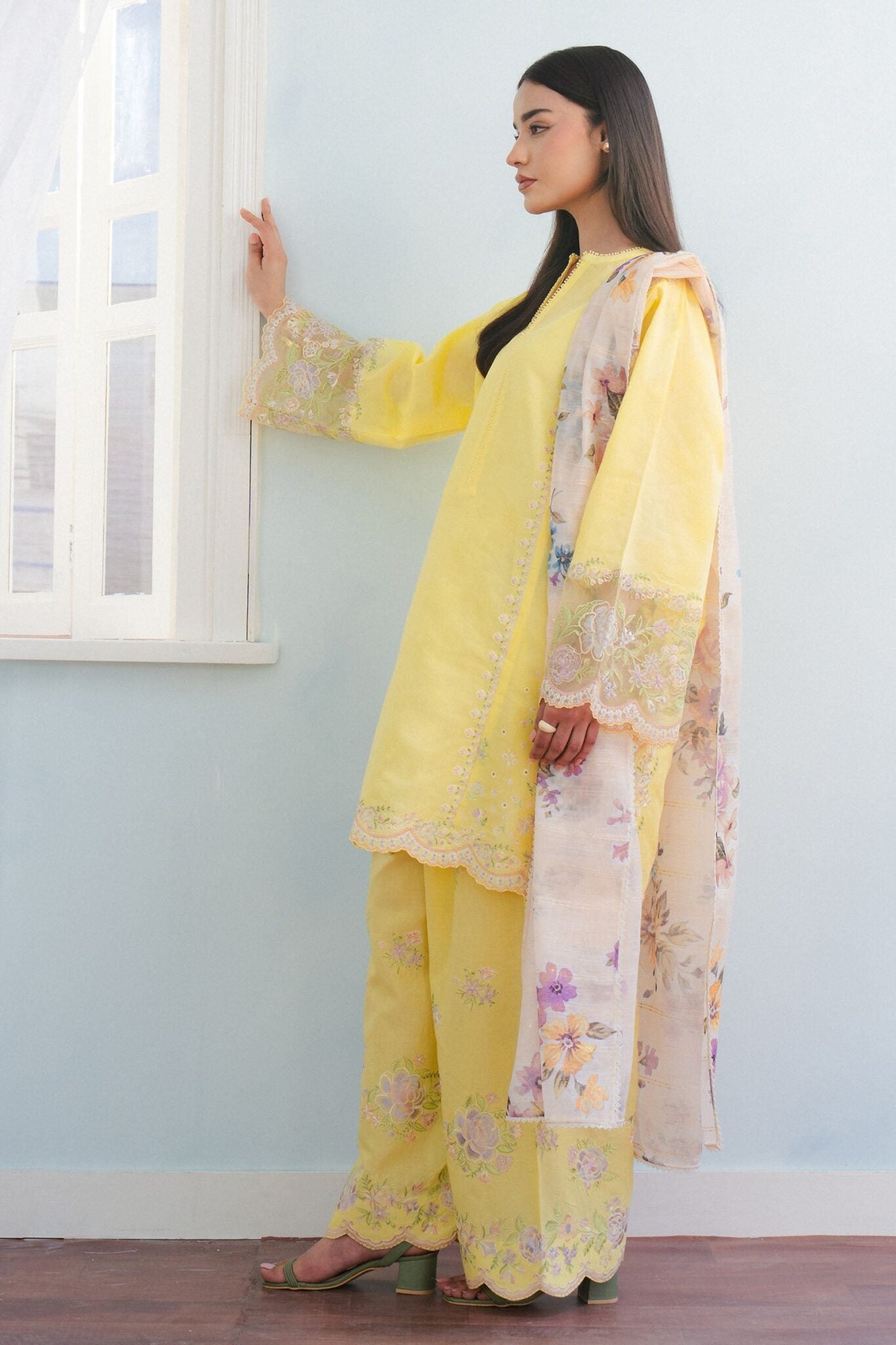 Coco by Zara Shahjahan Embroidered lawn suits 2025 - 8A