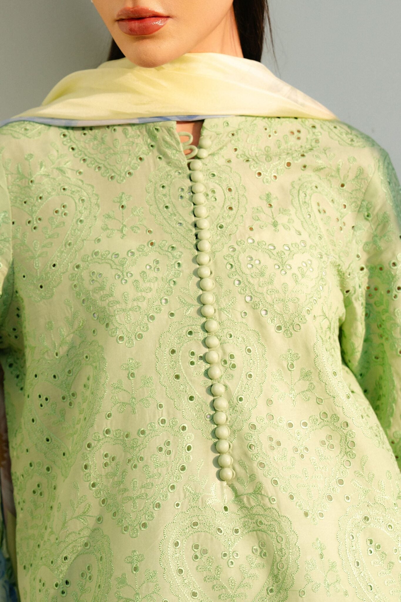 Coco by Zara Shahjahan Embroidered lawn suits 2025 - 3B