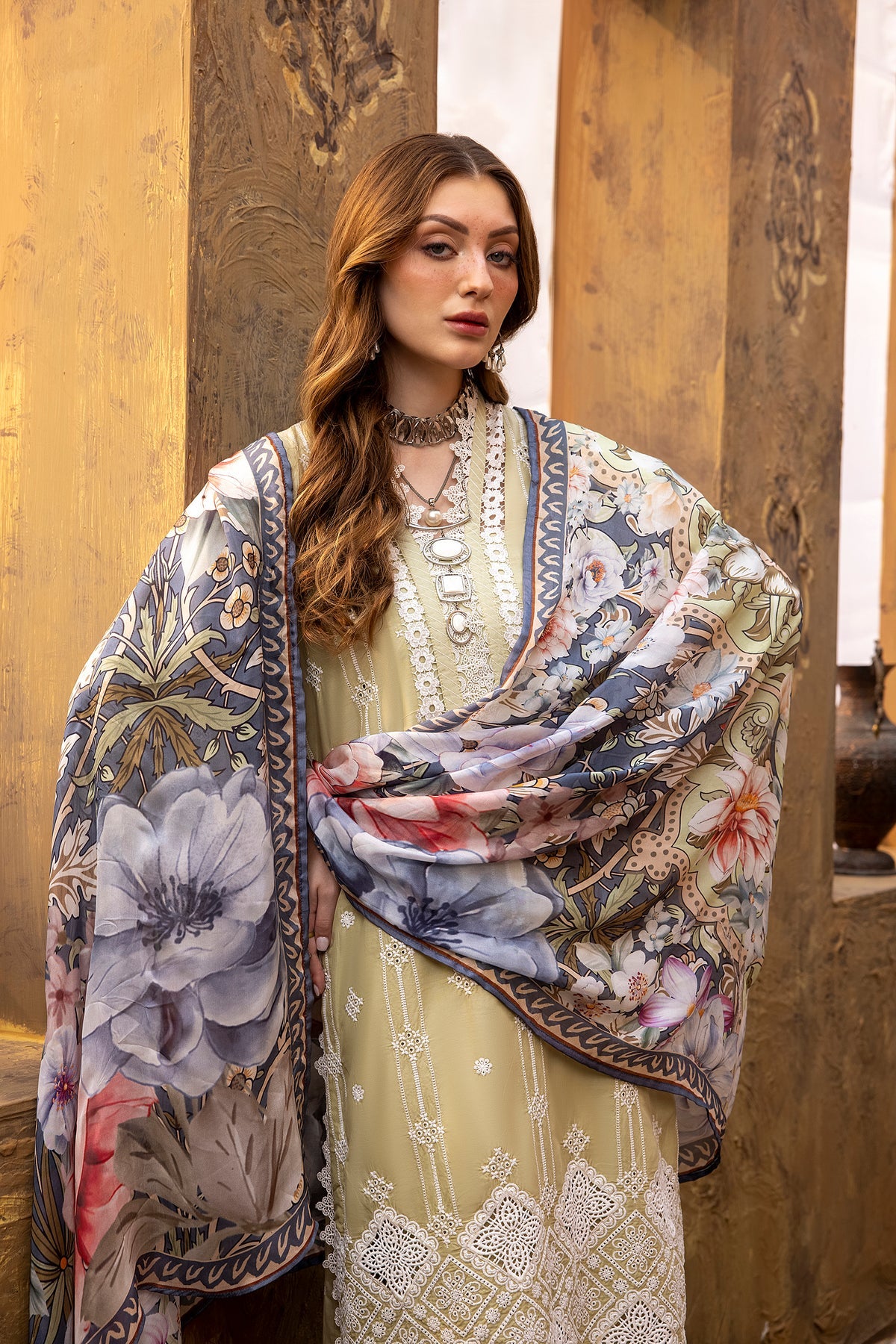 Adan’s Libas Lawn Suits by Ayesha Zia | 2024 | Lawn 5513