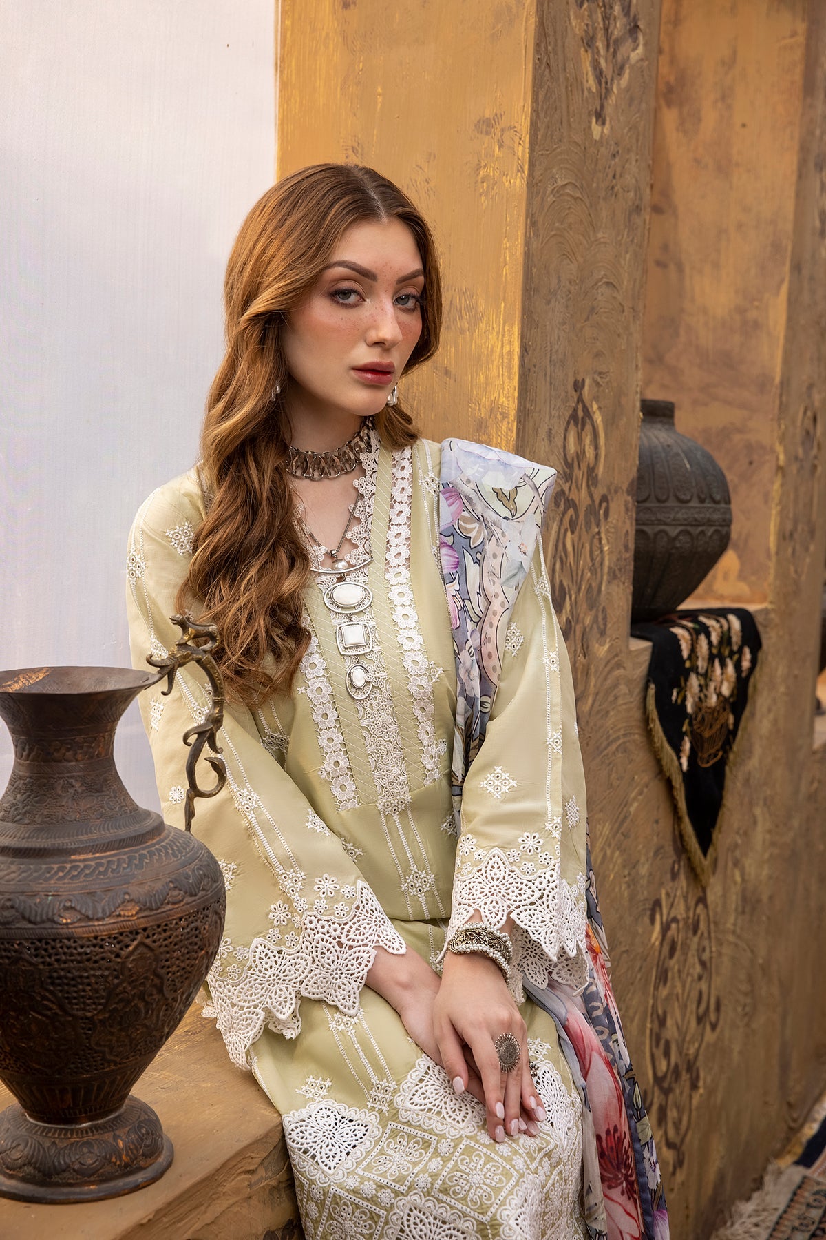 Adan’s Libas Lawn Suits by Ayesha Zia | 2024 | Lawn 5513