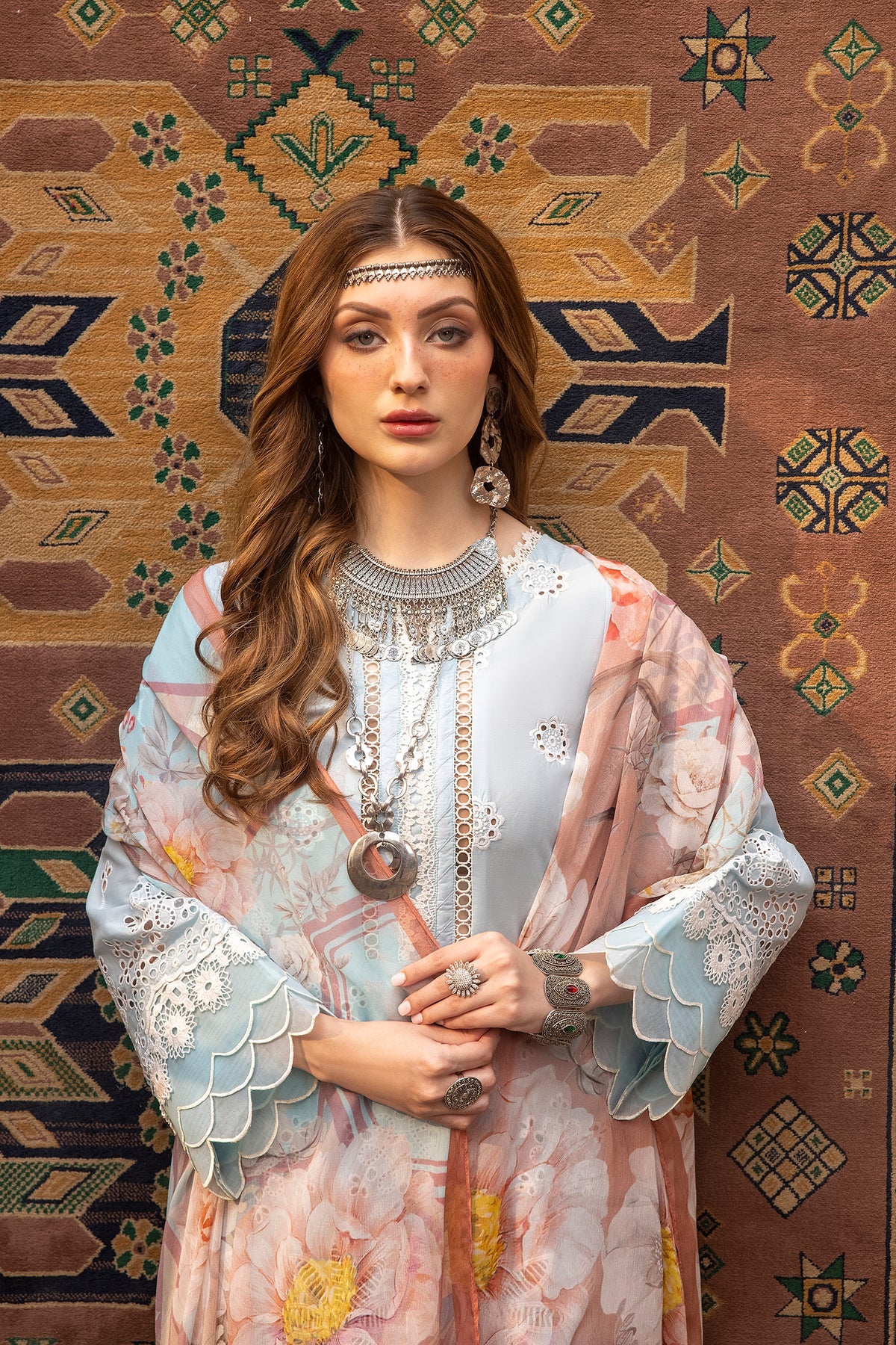 Adan’s Libas Lawn Suits by Ayesha Zia | 2024 | Lawn 5514