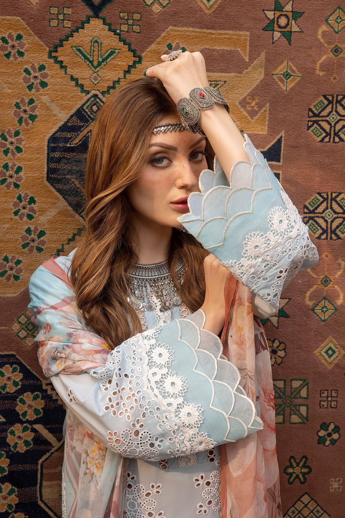 Adan’s Libas Lawn Suits by Ayesha Zia | 2024 | Lawn 5514