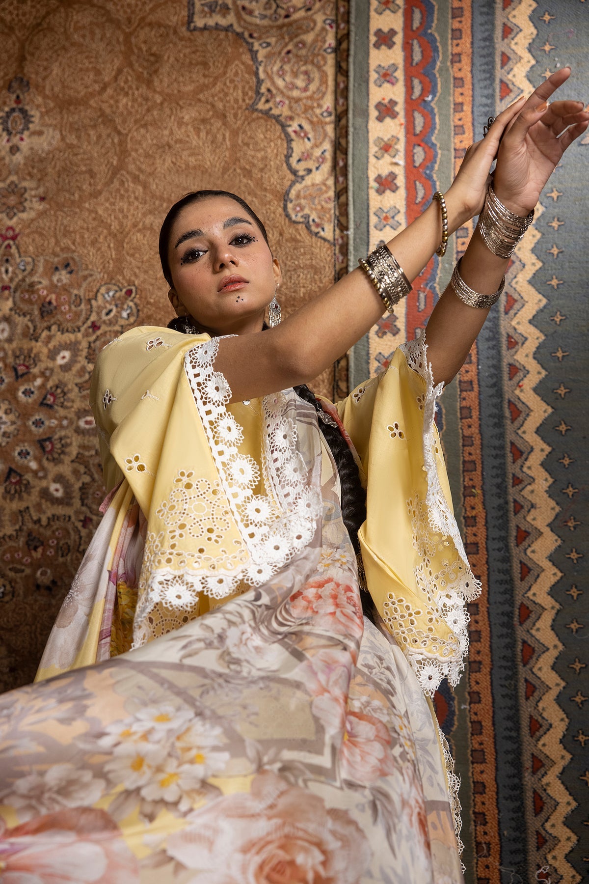 Adan’s Libas Lawn Suits by Ayesha Zia | 2024 | Lawn 5517