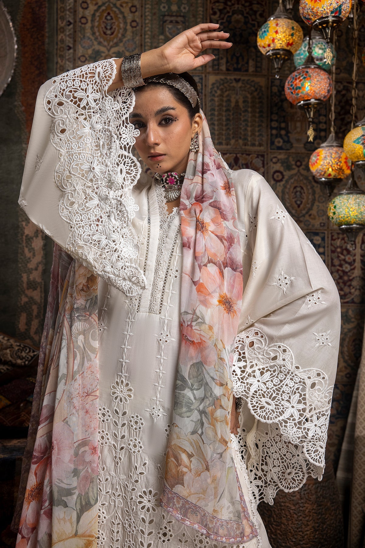 Adan’s Libas Lawn Suits by Ayesha Zia | 2024 | Lawn 5520