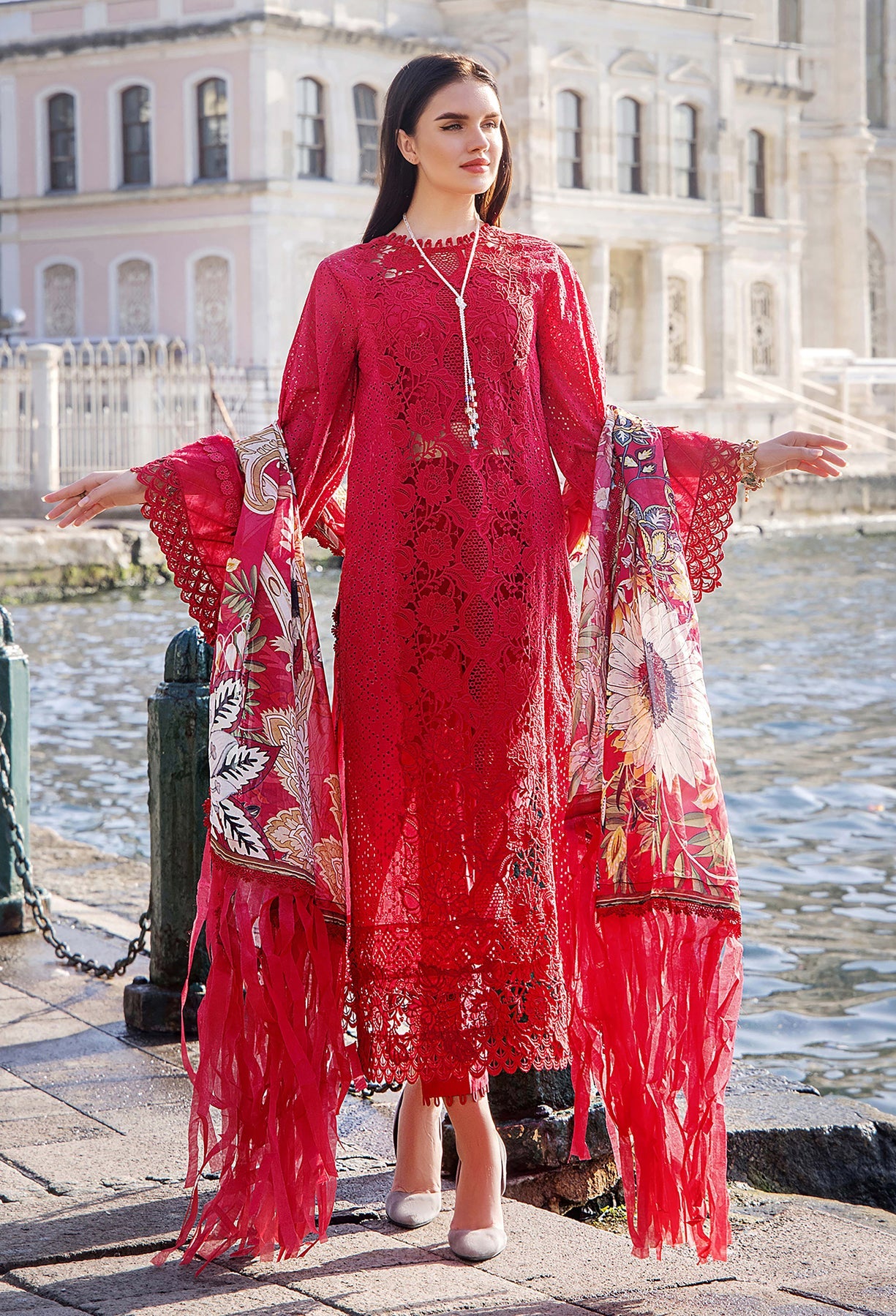 Adan's Libas Lawn Suits by Irha Zia | 2024 | 5543