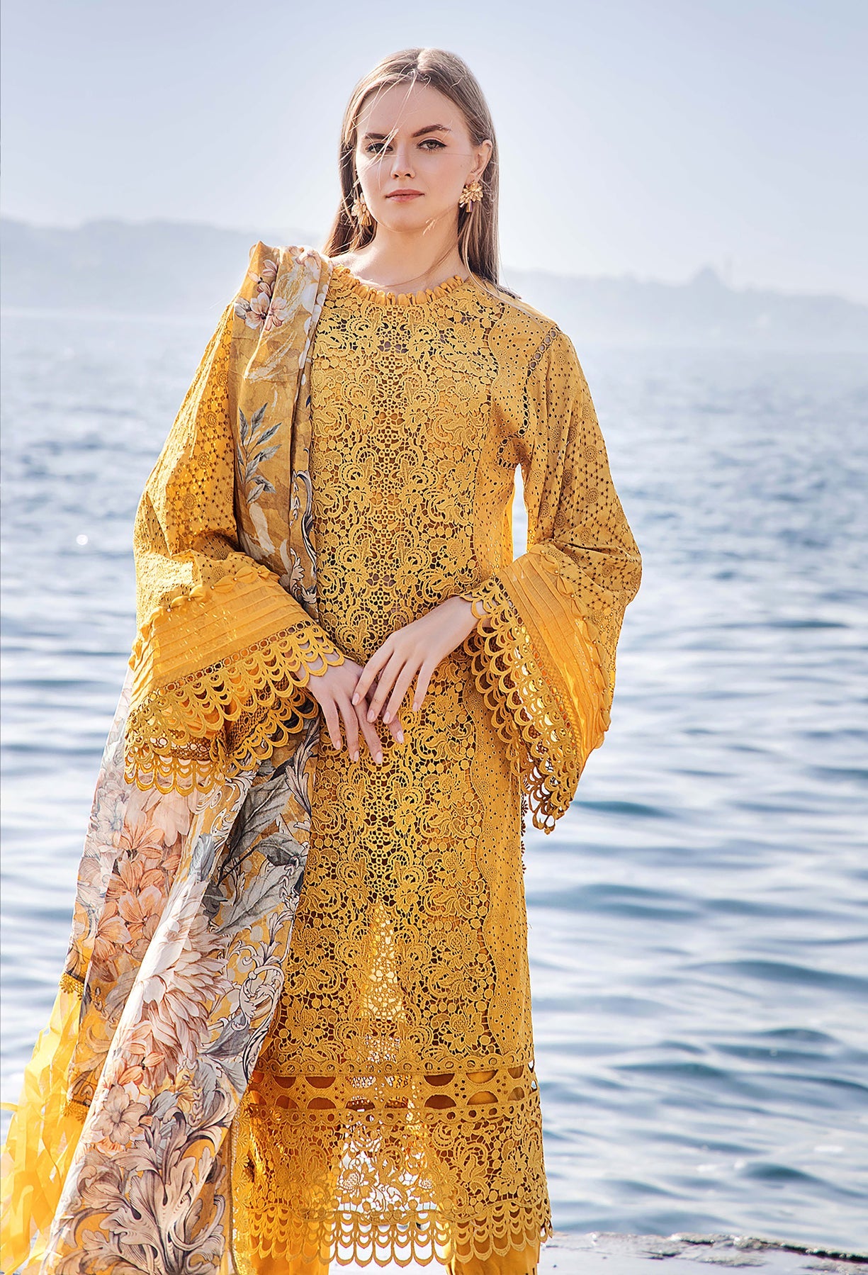 Adan's Libas Lawn Suits by Irha Zia | 2024 | 5545