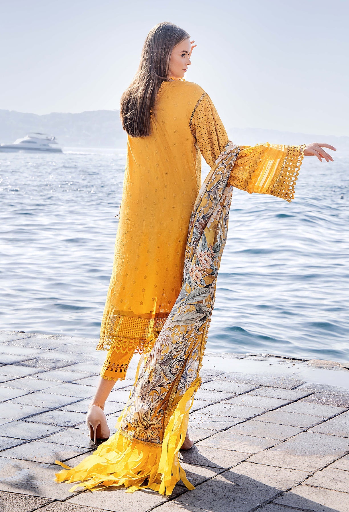 Adan's Libas Lawn Suits by Irha Zia | 2024 | 5545