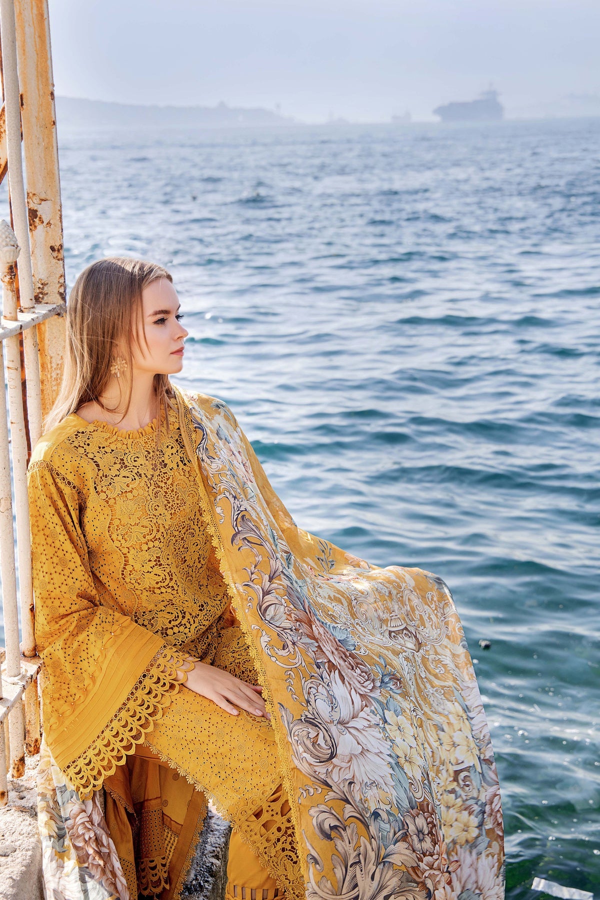 Adan's Libas Lawn Suits by Irha Zia | 2024 | 5545