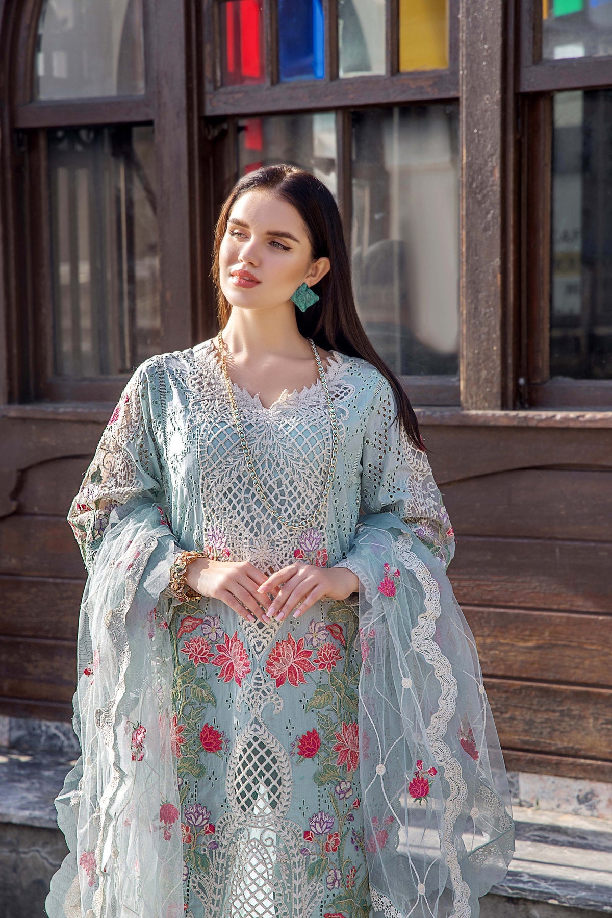 Adan's Libas Lawn Suits by Irha Zia | 2024 | 5547