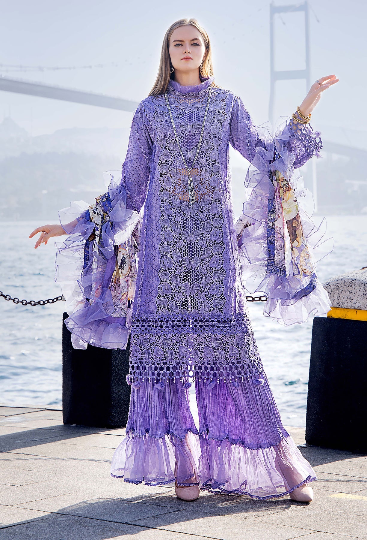 Adan's Libas Lawn Suits by Irha Zia | 2024 | 5549