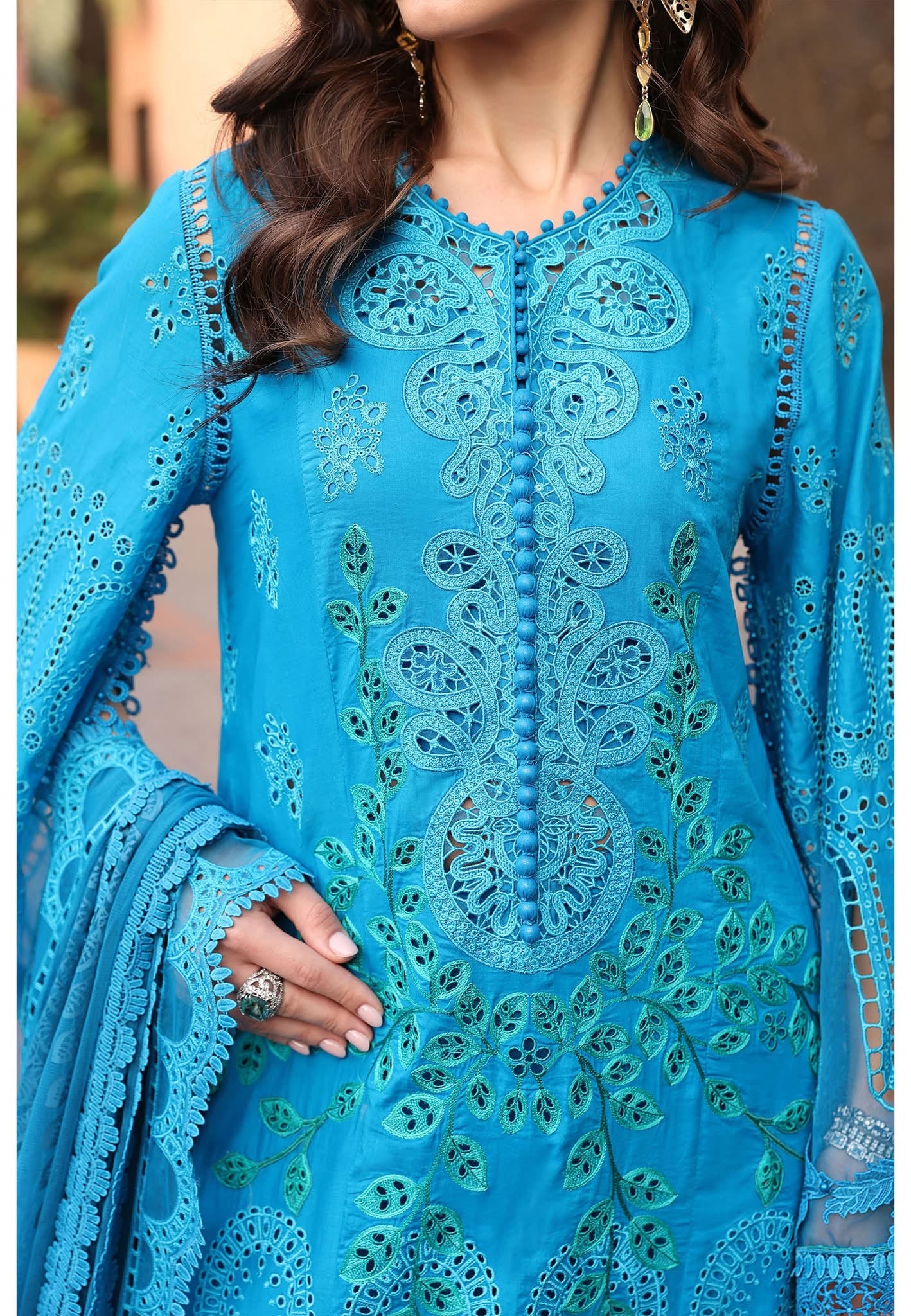 Maria B luxury lawn suits 2025 - 3B