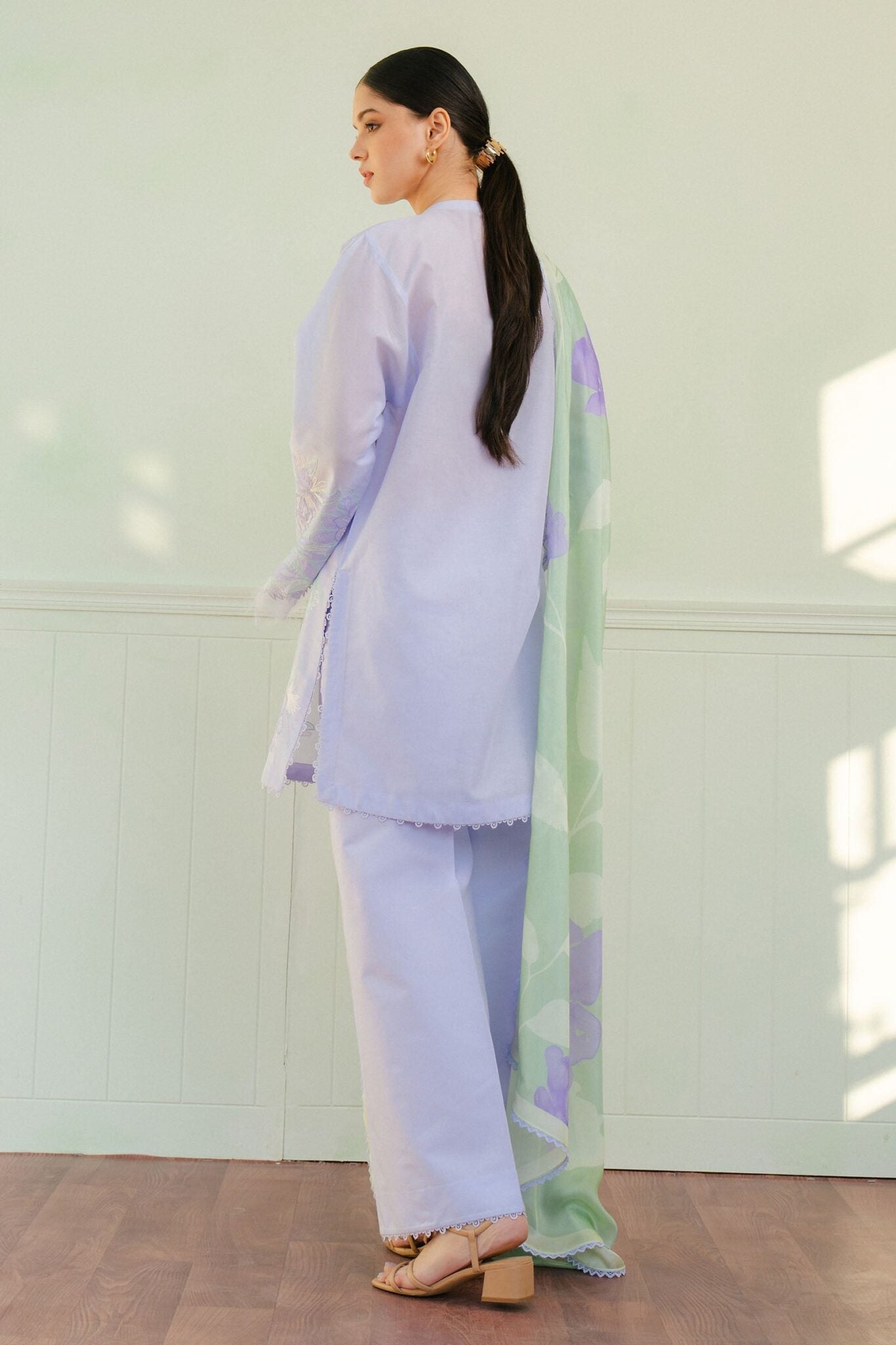 Coco by Zara Shahjahan Embroidered lawn suits 2025 - 1A