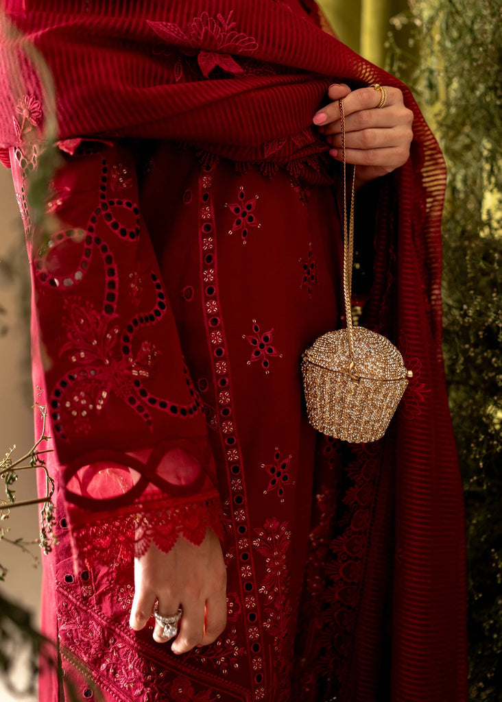 Apana luxury Eid collection lawn suits by Aabyaan 2024 - Gulmeena