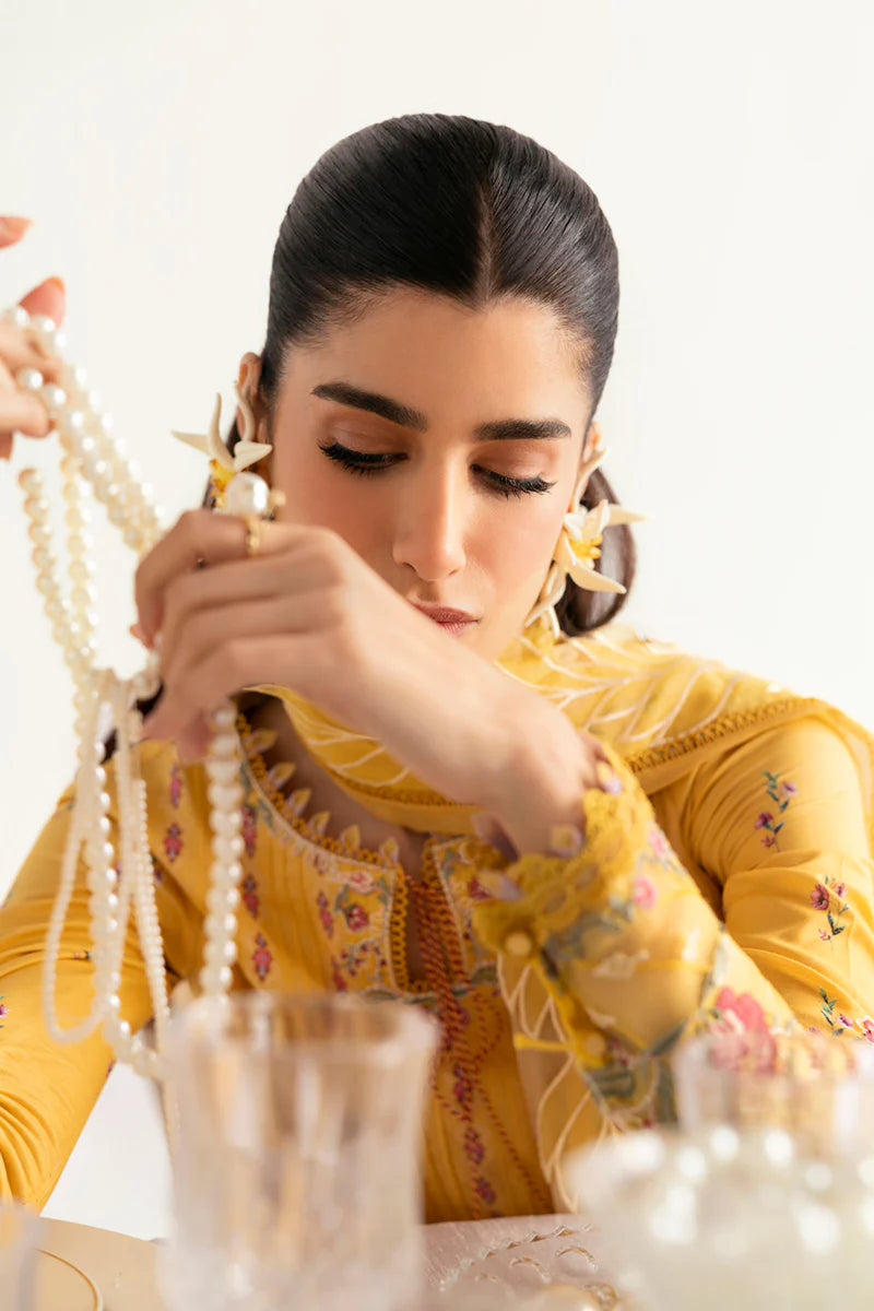 Qalamkar Qprints unstitched lawn suits - 2025 - Mehr