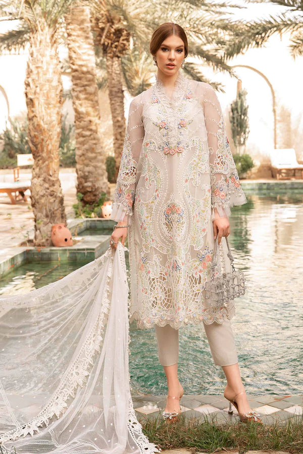 MARIA B Luxury Lawn Suits | 2024 | 5A