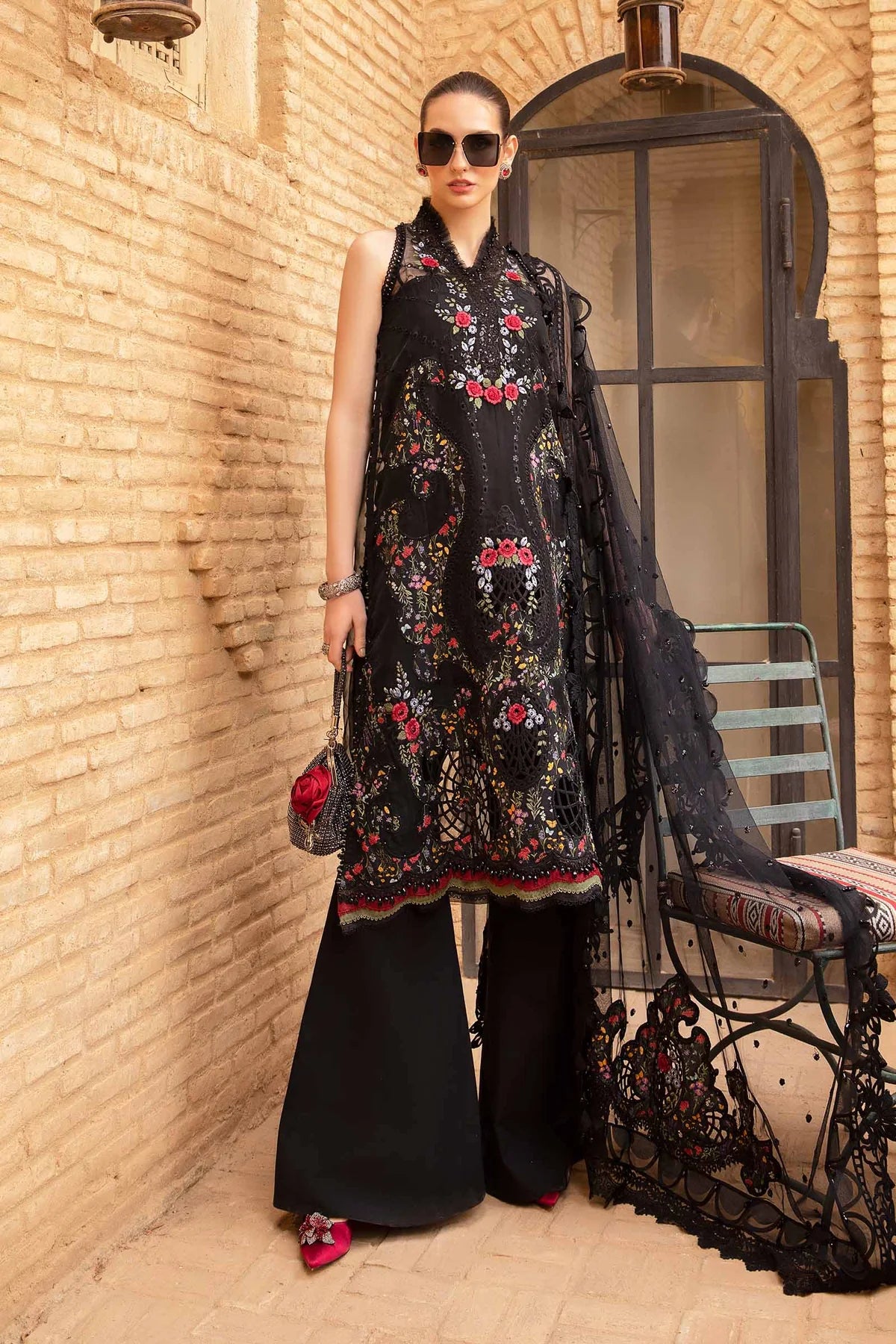 MARIA B Luxury Lawn Suits | 2024 | 5B