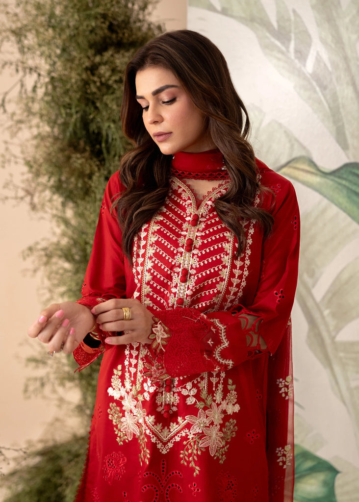 Apana luxury Eid collection lawn suits by Aabyaan 2024 - Umaiza