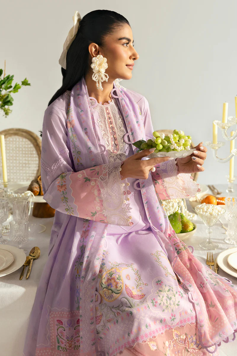 Qalamkar Qprints unstitched lawn suits - 2025 - Isla