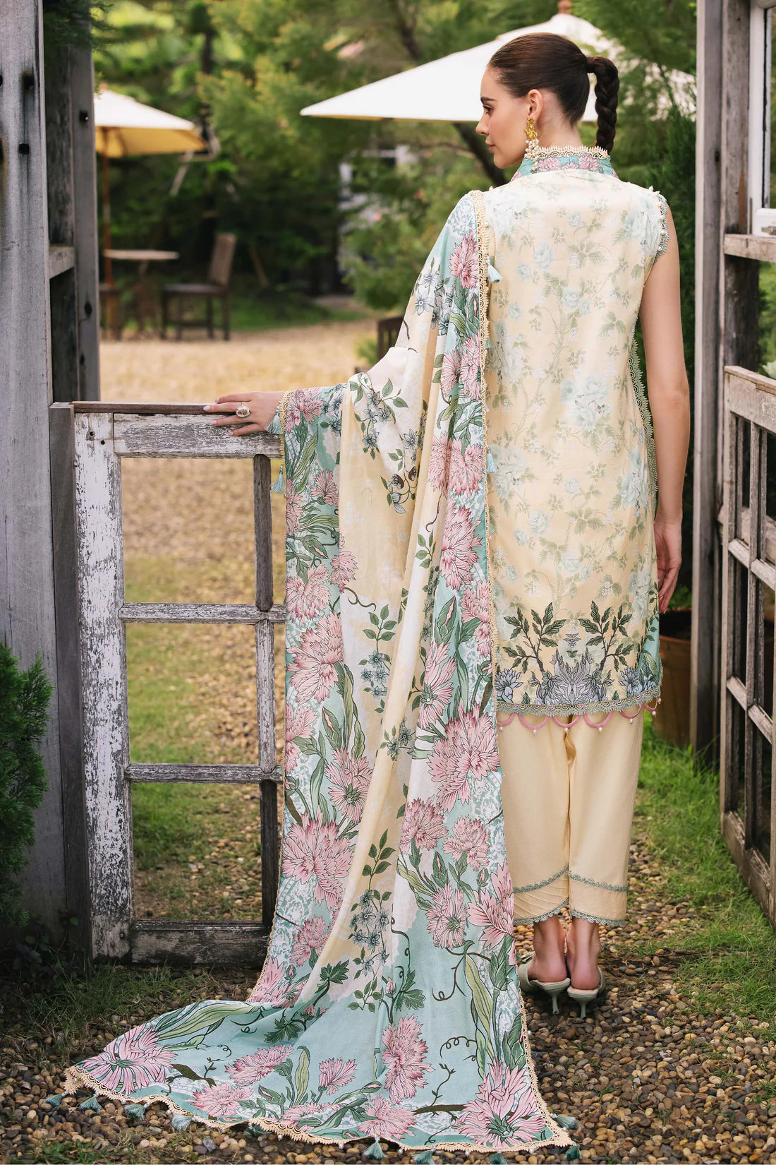 Jade urbane digital printed lawn collection 2025 | 20724-A