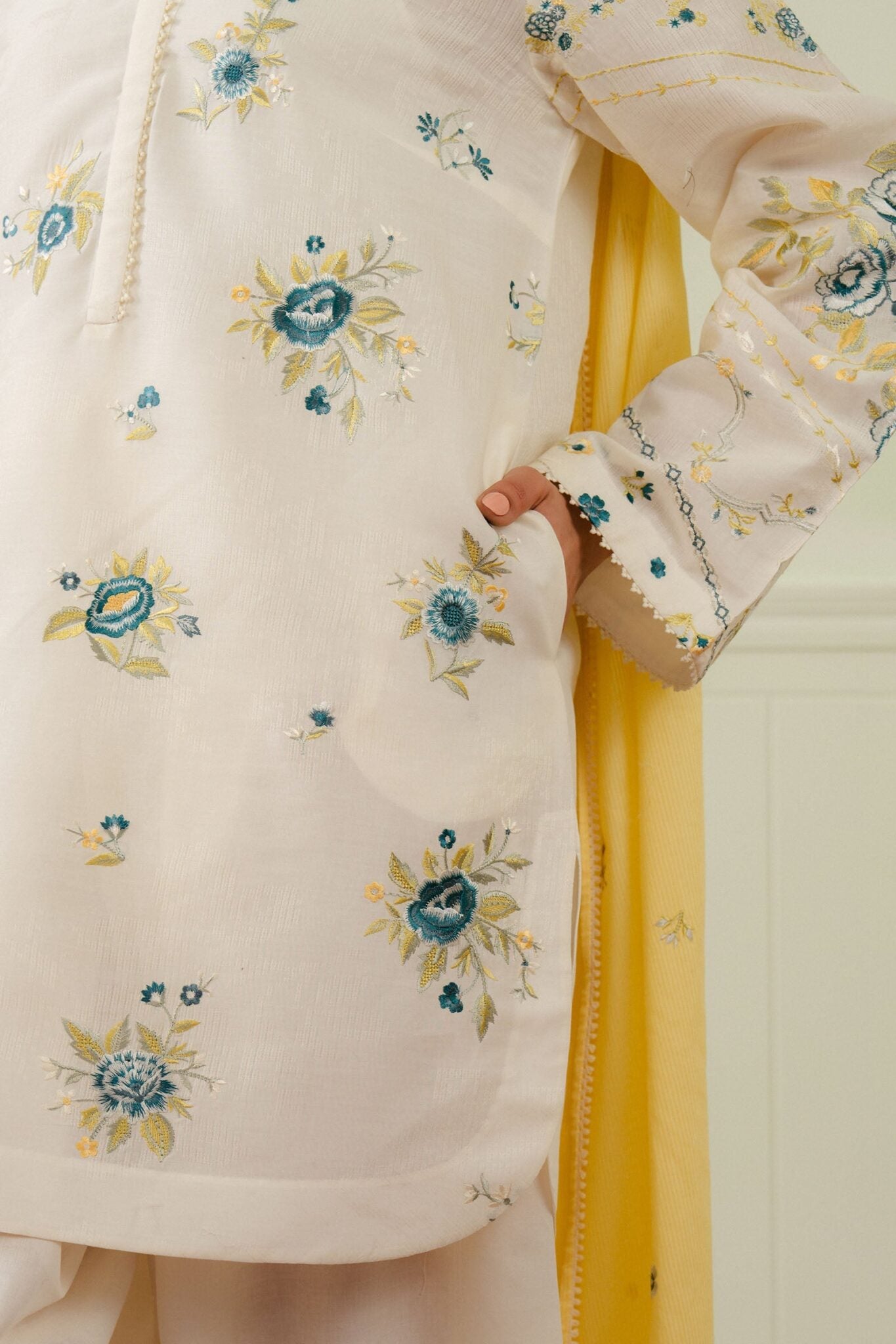 Coco by Zara Shahjahan Embroidered lawn suits 2025 - 10B