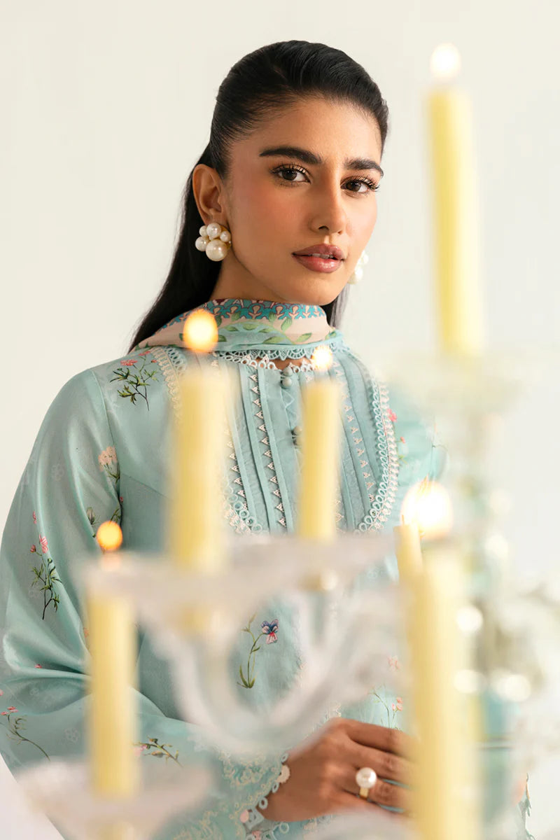 Qalamkar Qprints unstitched lawn suits - 2025 - Rena