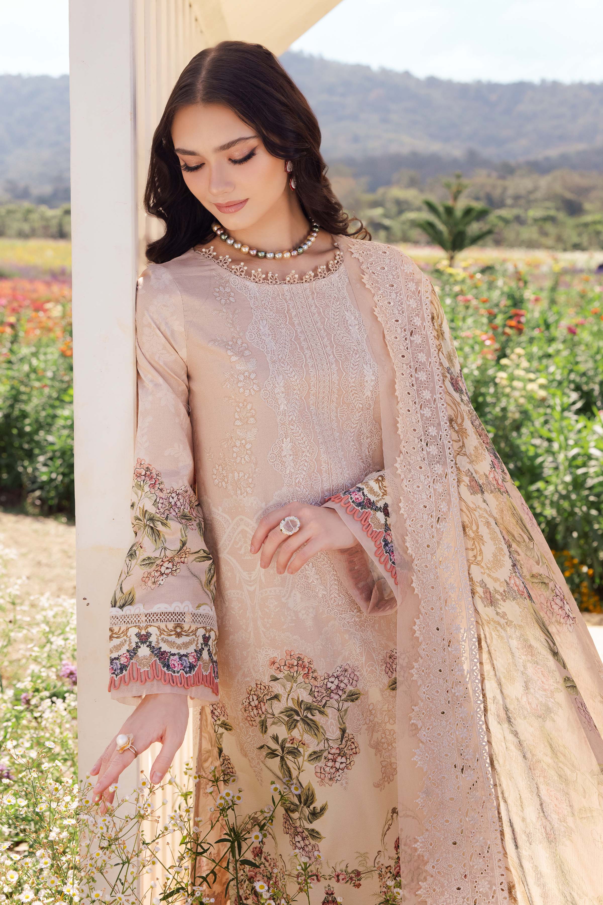 Jade Needle Wonder unstitched lawn collection 2025 - 20740