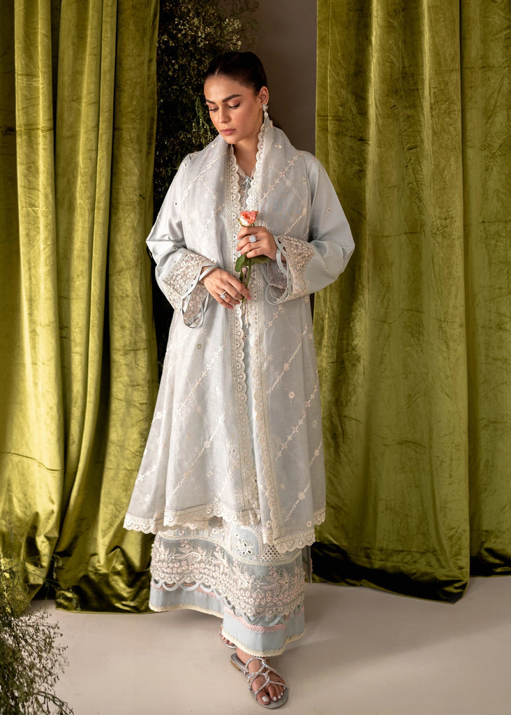 Apana luxury Eid collection lawn suits by Aabyaan 2024 - Gulbano