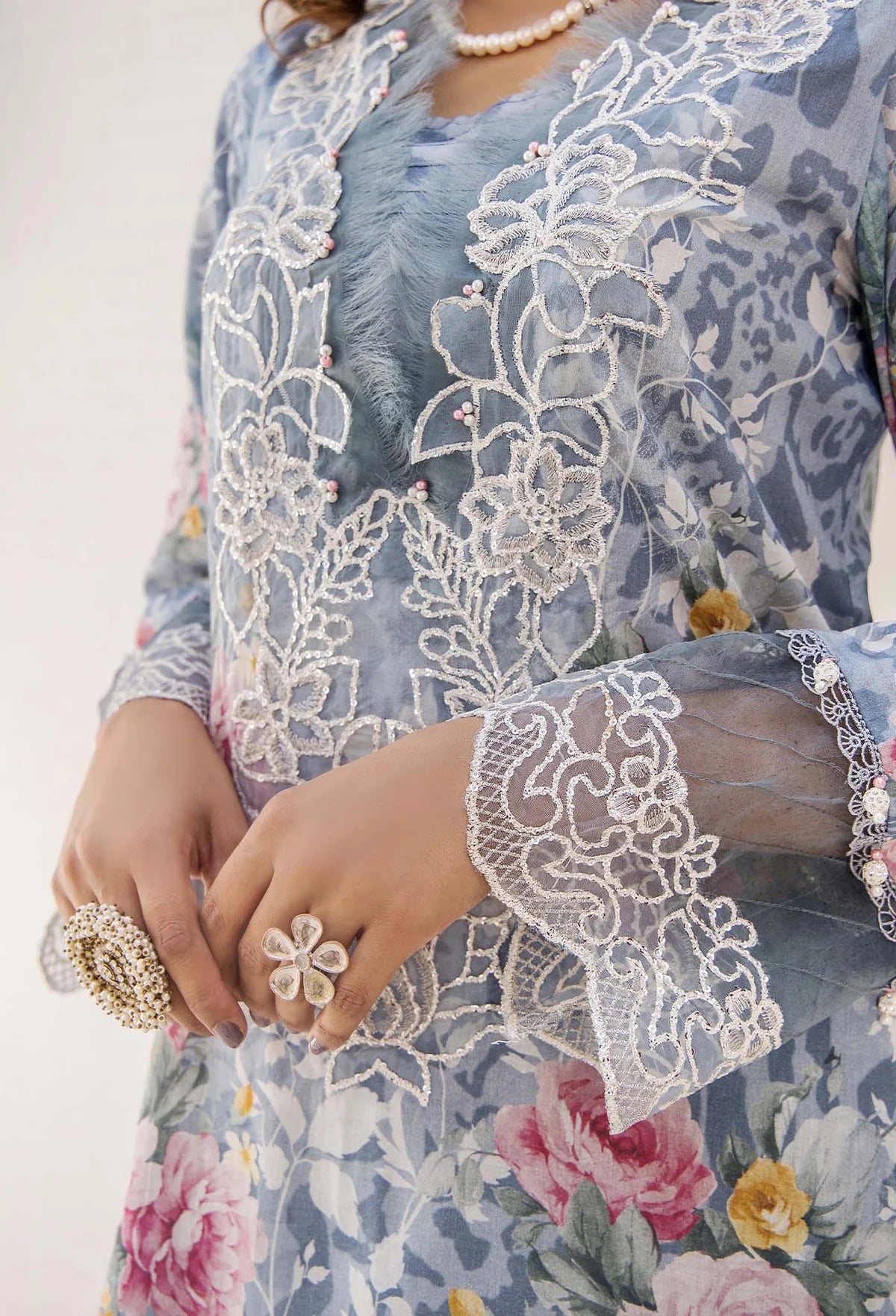 Adan libas prints unstitched lawn suits 2025 - 1102