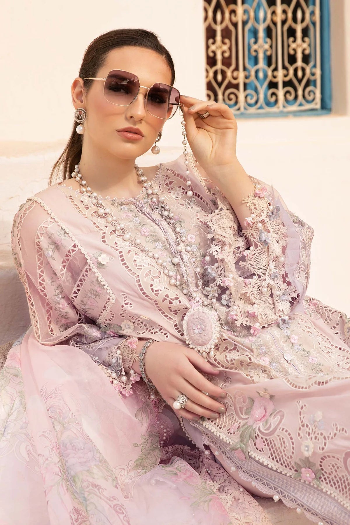 MARIA B Luxury Lawn Suits | 2024 | 6A