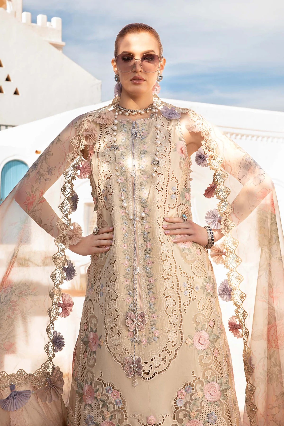 MARIA B Luxury Lawn Suits | 2024 | 6B