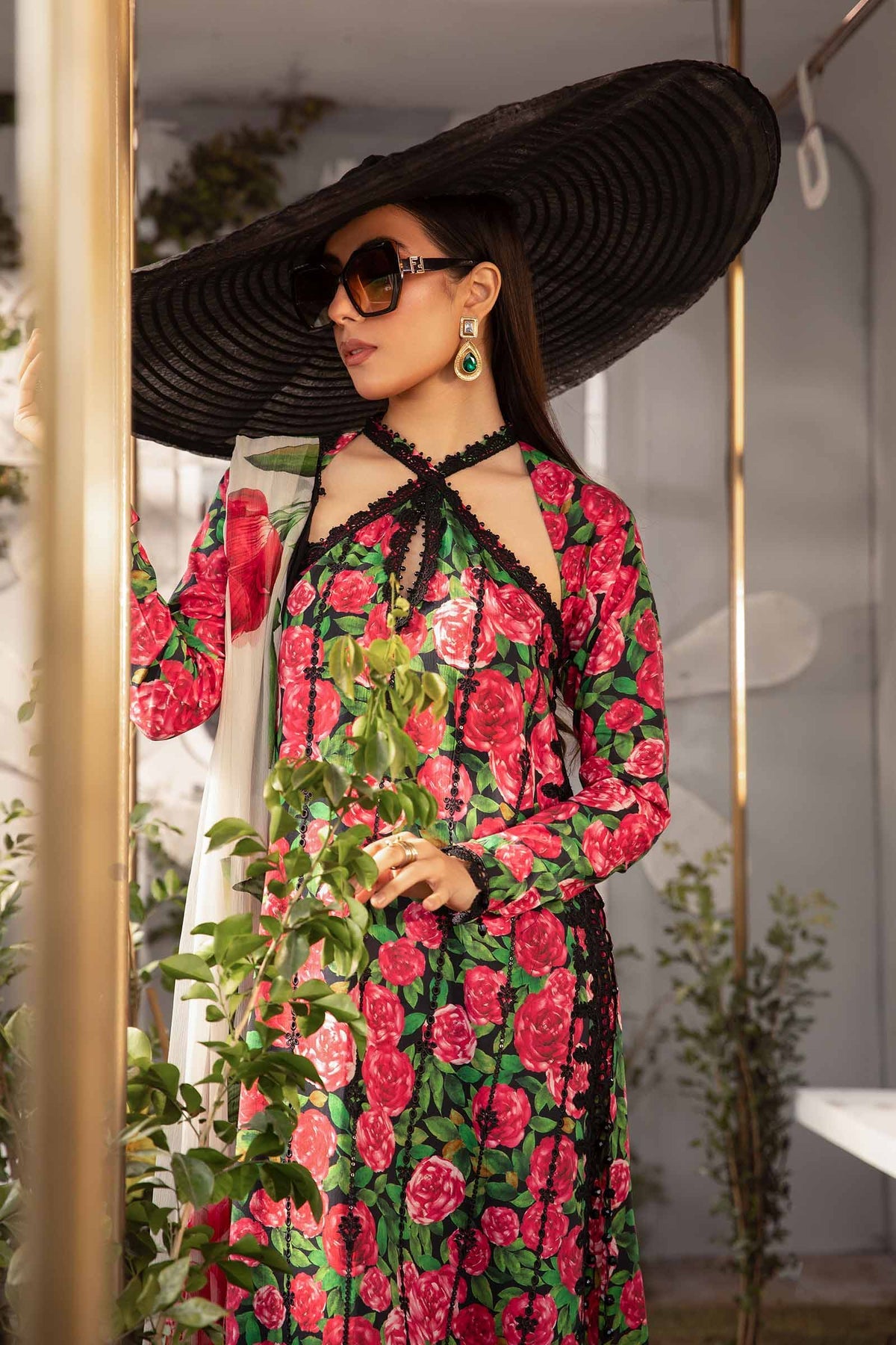 MARIA B M.Prints | Spring Summer Lawn Suits : 2024 | 6B